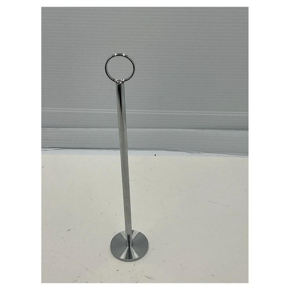 12 Pack Chrome Table‎ Top Place Card Holders 12